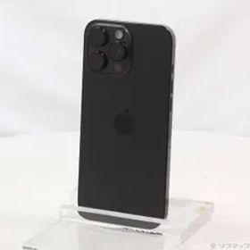 ソフマップ 〔中古品〕 iPhone16 Pro Max 256GB ブラックチタニウム MYWG3J／A SIMフリー【368】