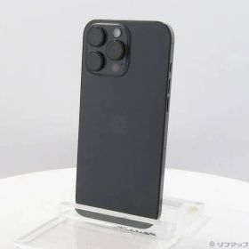 ソフマップ 〔中古品〕 iPhone16 Pro Max 512GB ブラックチタニウム MYWL3J／A SIMフリー【344】