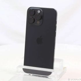 ソフマップ 〔中古品〕 iPhone16 Pro Max 512GB ブラックチタニウム MYWL3J／A SIMフリー【368】
