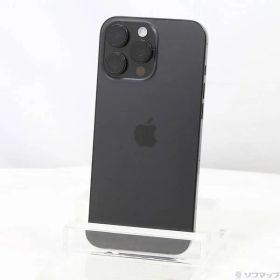 ソフマップ 〔中古品〕 iPhone16 Pro Max 1TB ブラックチタニウム MYWQ3J／A SIMフリー【262】