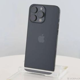 ソフマップ 〔中古品〕 iPhone16 Pro Max 1TB ブラックチタニウム MYWQ3J／A SIMフリー【262】