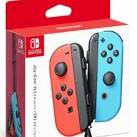 【中古】Nintendo Switch Joy－Con ネオンレッド／ネオンブルー