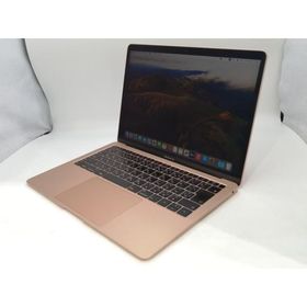 【中古】Apple MacBook Air 13インチ Corei5:1.6GHz 256GB ゴールド MREF2J/A (Late 2018)【浜松駅前】保証期間１ヶ月【ランクB】