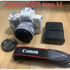 キヤノン(Canon)のCanon EOS kiss M/EF-M 15-45mm 1:3.5-6.3(ミラーレス一眼)