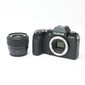 【中古】 《良品》 FUJIFILM X-S10 XC15-45mmレンズキット ブラック 【液晶部品交換/各部点検済】 [ デジタルカメラ ]