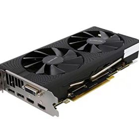 【中古】【未使用・未開封品】Sapphire RadeonパルスRX 570?4?GB gddr5?PCI - EデュアルHDMI/DVI - D/デュアルDP OC W/バックプレート(UEFI)
