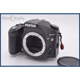 【動作保証】 ペンタックス PENTAX K200D SR 単三電池仕様 前キャップ付 同梱無料 #mj8693(デジタル一眼)