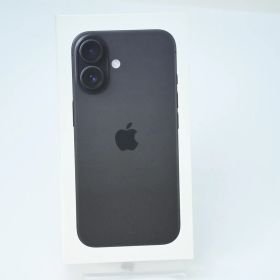 【未開封新品＊Apple１年間保証】 SIMフリー iPhone16 128GB ブラック