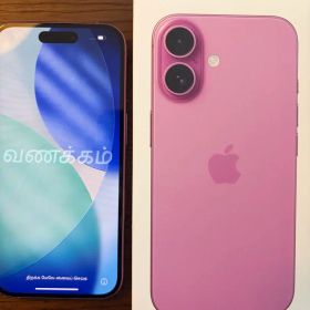 【値下げ・美品】iPhone 16 256GB ピンク