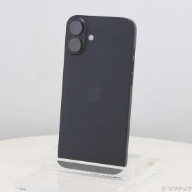 ソフマップ 〔中古品〕 iPhone16 Plus 128GB ブラック MXVA3J／A SIMフリー【377】