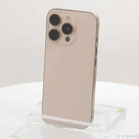 ソフマップ 〔中古品〕 iPhone16 Pro 256GB デザートチタニウム MYN23J／A SIMフリー【196】