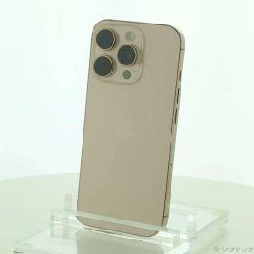 ソフマップ 〔中古品〕 iPhone16 Pro 256GB デザートチタニウム MYN23J／A SIMフリー【262】