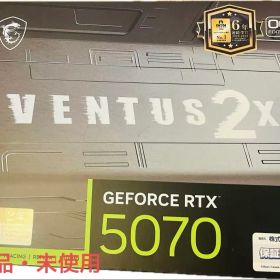 ［新品未使用］MSI GEFORCE RTX 5070 12G OC Ed