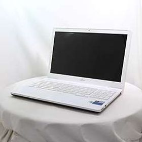 格安安心パソコン LIFEBOOK AH50／X FMVA50XWP プレミアムホワイト 〔Windows 10〕 ［Core-i7-6700HQ (2.6GHz)／8GB／HDD1TB／15.6イン