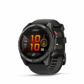 ガーミン fenix 8 Pro Sapphire AMOLED 51mm Ti Carbon Gray DLC / Black 【Suica対応】スマートウォッチ 010-03199-21 [0100319921]【返品種別A】