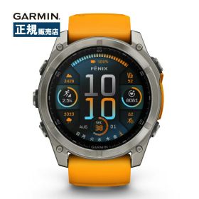 Garmin ガーミン fenix8 Sapphire AMOLED 51mm フェニックス アモレッド 010-02905-50 スマートウォッチ メンズ フラッシュライト Suica対応 GPS AMOLED 防水 通話機能 音楽保存可能