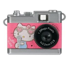 【ゆうパケットで送料無料】ケンコー Kenko DSC-PIENI KT ハローキティ サンリオキャラクター トイカメラ Pieni 131万画素
