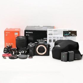 ＜美品＞ SONY α7 III ズームレンズキット｜シャッター数3,238枚(ミラーレス一眼)