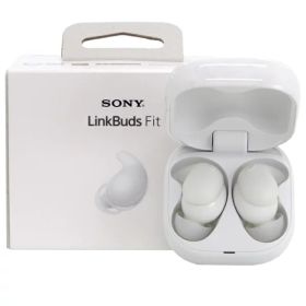 【SONY】ソニー『ワイヤレスノイズキャンセリングステレオヘッドセット / LinkBuds Fit / ホワイト』WF-LS910N(W) 2024年11月発売 音響機器 1週間保証【中古】