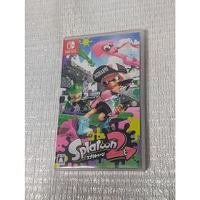 ニンテンドウ(任天堂)のスイッチ。スプラトゥーン2。(家庭用ゲームソフト)