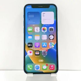 iPhone12 mini 256GB SIMフリー ブルー 送料無料 本体 c02189 【中古】