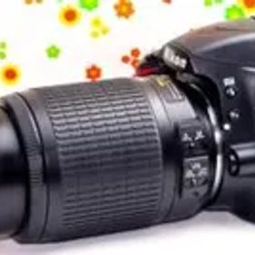 Nikon ニコン D3200☆高画質一眼レフ☆望遠レンズセット☆スマホに転送♪