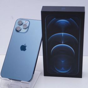 Apple Phone12 Pro Max 256GB パシフィックブルー MGD23J/A【中古】
