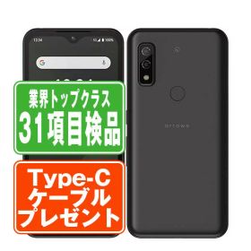 【中古】 A101FC arrows We ブラック SIMフリー 本体 ソフトバンク スマホ 【あす楽】 【保証あり】 【送料無料】 a101fcbk7mtm