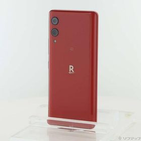 〔中古〕楽天 Rakuten Hand 5G 128GB クリムゾンレッド P780 楽天 SIMフリー〔269-ud〕