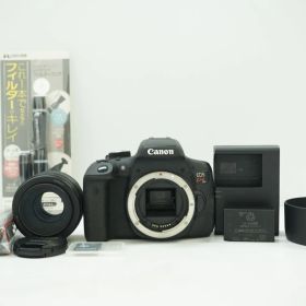 L171649)キヤノン Canon EOS Kiss X8i ボディ 50mm F1.8 デジタル 一眼レフカメラ