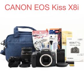 一眼レフカメラ Canon EOS Kiss X8i 標準レンズセット
