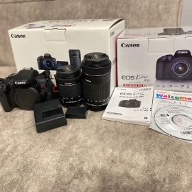 CANON EOS Kiss X8i ダブルズームキット 箱付き