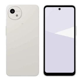 シャープ SHARP SIMフリースマートフォン AQUOS wish5 / Dimensity 6300 / 6.6インチ 4GB+128GB ユキ SHM32W