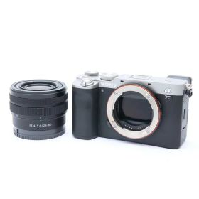 【中古】 《美品》 SONY α7C ズームレンズキット ILCE-7CL シルバー 【ホットシューバネ部品交換/各部点検済】 [ デジタルカメラ ]