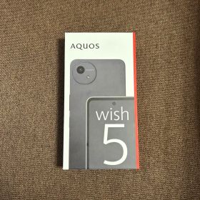 AQUOS wish 5 本体 ブラック