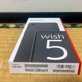 AQUOS wish 5 SH-52F スミ(ブラック)本体