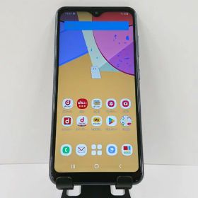 Galaxy A21 SC-42A ドコモ ブラック 送料無料 本体 c17096 【中古】
