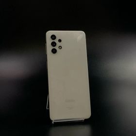 【最速発送】 Galaxy A32 5G 64GB ホワイト系 au SCG08 白ロム【難有】