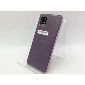 【中古】SHARP SoftBank 【SIMフリー】 AQUOS zero6 パープル 8GB 128GB【大宮東口】保証期間1ヶ月【ランクB】
