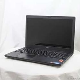 LIFEBOOK AH76／D1 FMVA76D1BB シャイニーブラック 〔Windows 10〕 ［Ryzen-7-2700U (2.2GHz)／8GB／SSD256GB／15.6インチワイド／W