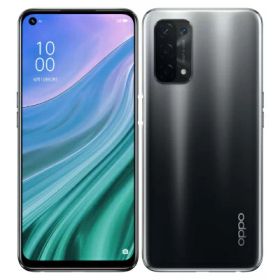 【SIMロック解除済】au OPPO A54 5G OPG02 シルバーブラック OPPO 当社3ヶ月間保証 中古 イオシス