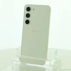 ソフマップ 〔中古品〕 Galaxy S23 256GB クリーム SC-51D docomo SIMフリー【258】
