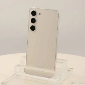 ソフマップ 〔中古品〕 Galaxy S23 256GB クリーム SCG19 au SIMフリー【295】
