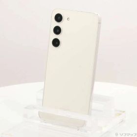 ソフマップ 〔中古品〕 Galaxy S23 256GB クリーム SCG19 au SIMフリー【198】