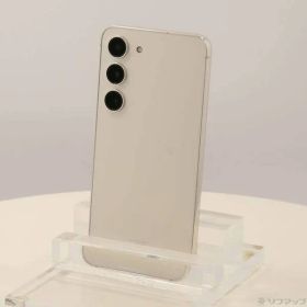 ソフマップ 〔中古品〕 Galaxy S23 256GB クリーム SCG19 au SIMフリー【371】