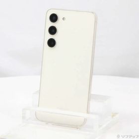 ソフマップ 〔中古品〕 Galaxy S23 256GB クリーム SCG19 au SIMフリー【348】