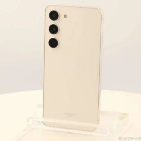 ソフマップ 〔中古品〕 Galaxy S23 256GB クリーム SCG19 au SIMフリー【371】