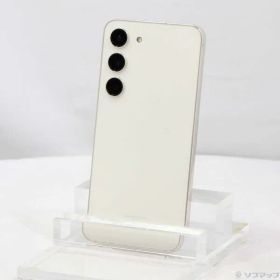 ソフマップ 〔中古品〕 Galaxy S23 256GB クリーム SCG19 au SIMフリー【305】