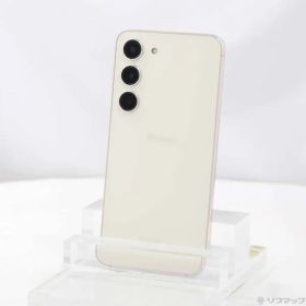 ソフマップ 〔中古品〕 Galaxy S23 256GB クリーム SC-51D docomo SIMフリー【349】