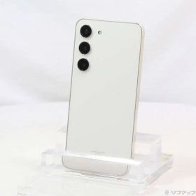 ソフマップ 〔中古品〕 Galaxy S23 256GB クリーム SCG19 au SIMフリー【196】